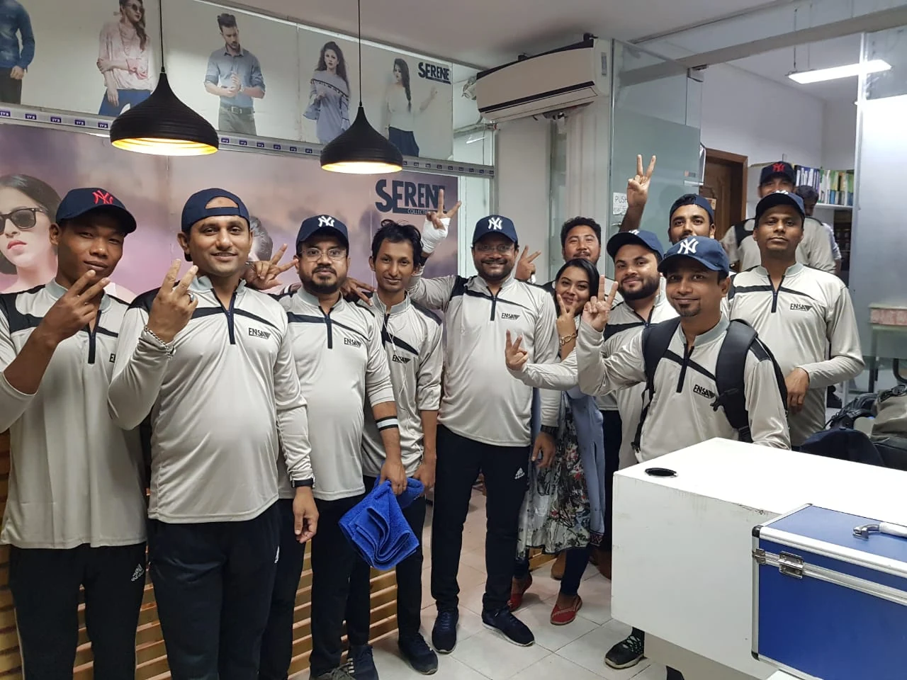 ENSA team gathering in 2018